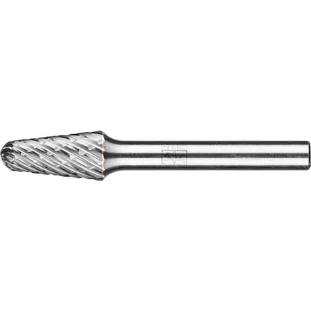 Pferd Carbide Bur - 14 Degree Taper, OMNI cut - 3/8" x 17/16" x 1/4" Shank - SL-3 28003